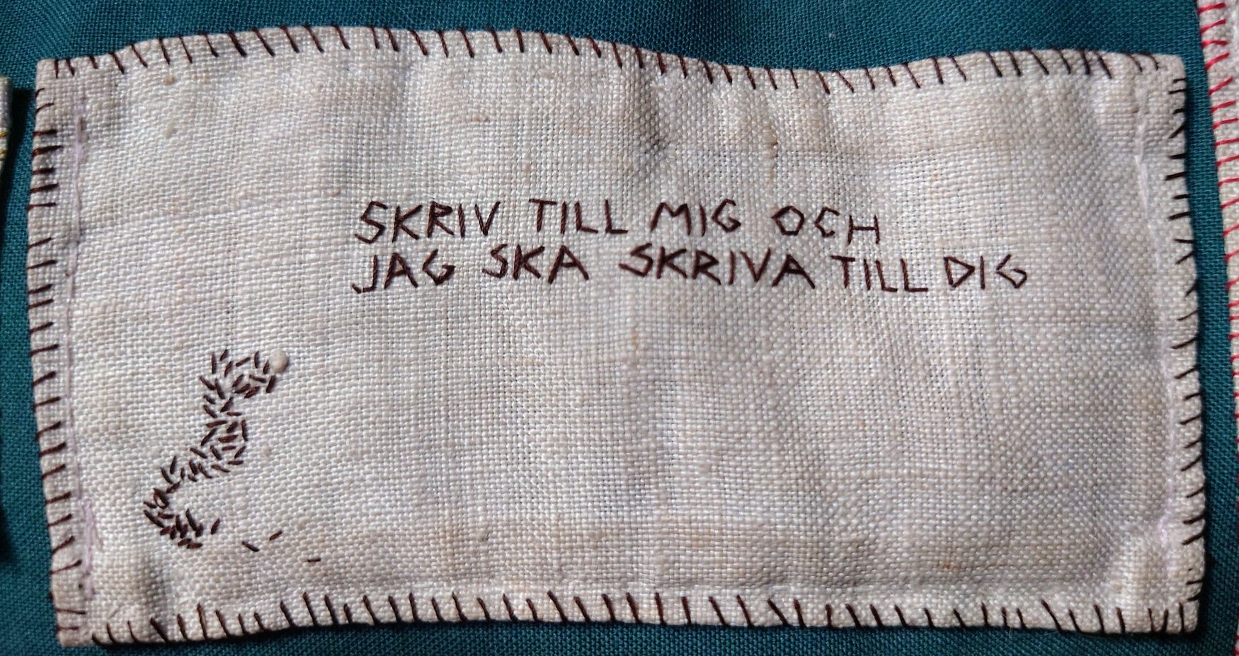 Workshop: Stygn för stygn – broderad text